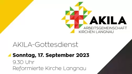 Einladung AKILA-Gottesdienst
