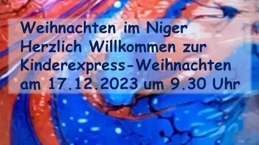 Einladung KinderExpressweihnacht 23